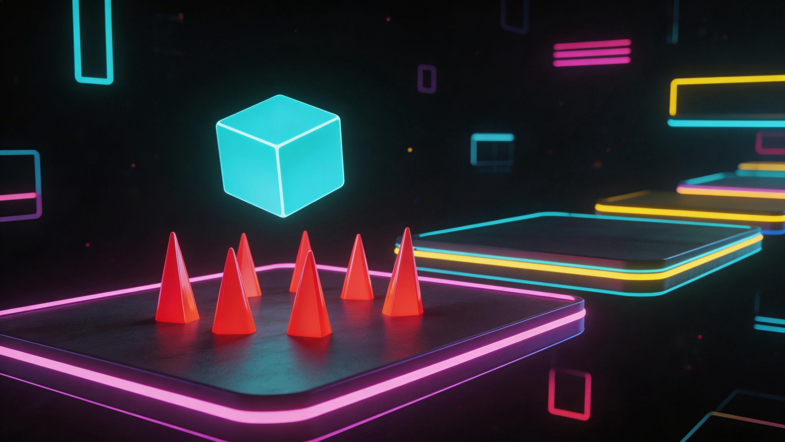 Geometry Lite gameplay